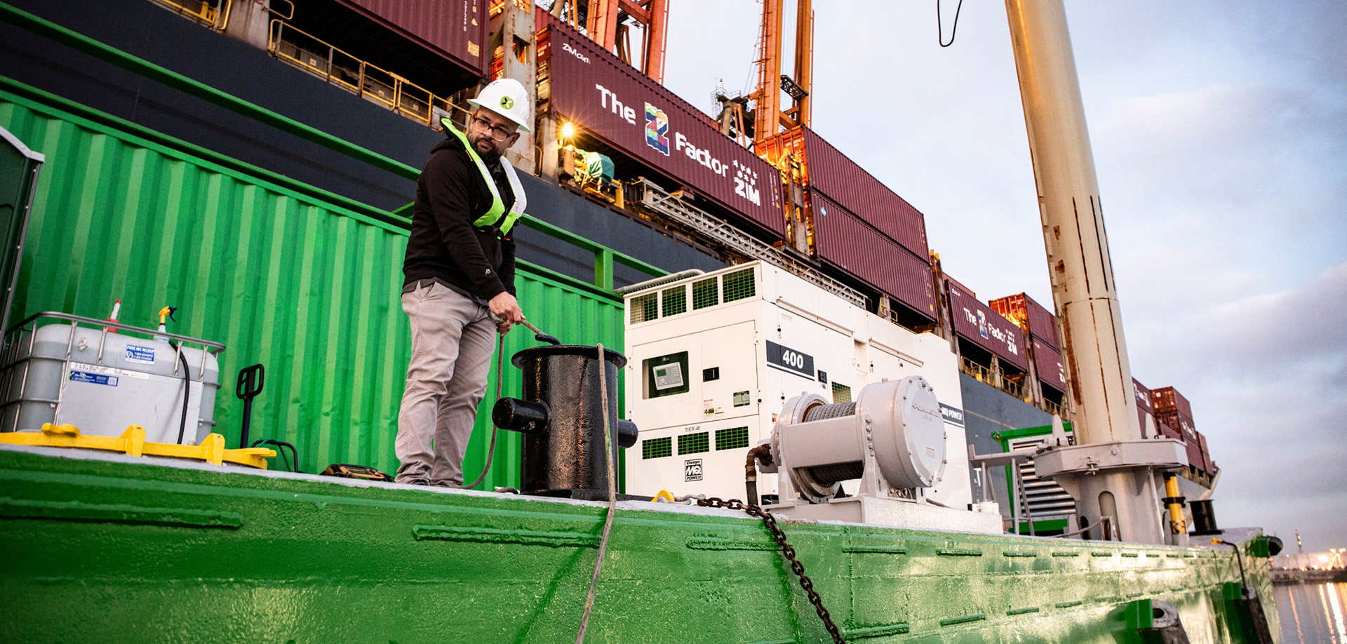 New technology captures harmful ship emissions at the Port of Oakland